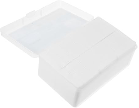 Zerodeko 1080 Stück Vliesstoff Make Up Wattepads zum Abschminken Weich Geschnittene Kosmetikpads für Gesicht Praktisch und Einfach zu Tragen Zufälliger Stil