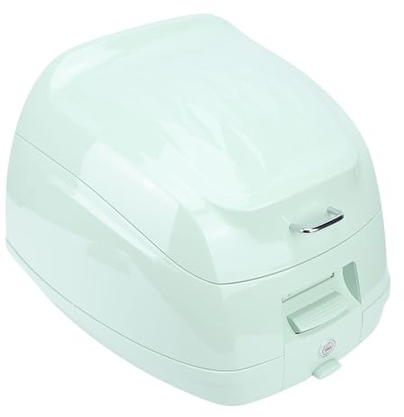 CFTGIW 32L Motorrad-Kofferraum, Wasserdichter Gepäckträger aus ABS-Metall mit Diebstahlsicherungssystem, für Elektrofahrräder und Motorroller (Green)