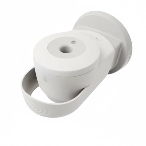 DOT Horeca Solutions - LESSEAU Dispenser BIANCO Manuale dosatore sapone detergente solido per le mani - Zero Plastica e Zero Sprechi - Compatto ed Elegante - Montabile a parete