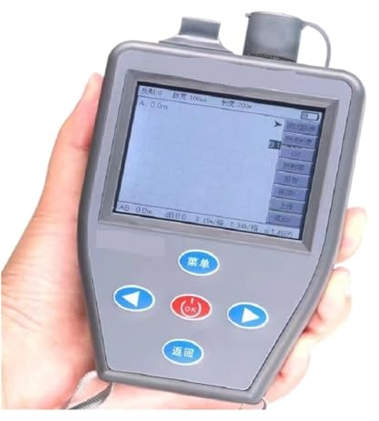 Tester per fibra ottica, Mini OTDR In Fibra Attiva FTTH Con Misuratore Di Potenza Ottica Tester For Fibra Ottica Multifunzione VFL Con Sorgente Luminosa Stabile