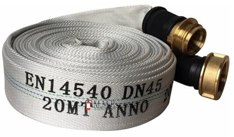 Manichetta uni 45 da 20 mt raccordata uni 804 uni en 14540 (0614) bianca anno di costruzione 2026