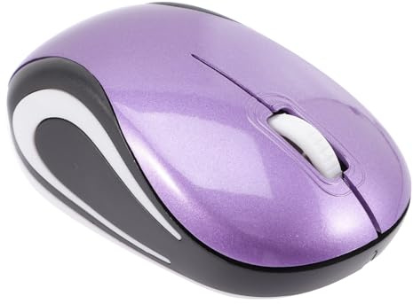 SHINEOFI Wireless Gaming Mouse Ergonomic Compact Cordless Design with USB Receiver Portable Mouse for Laptop and Desktop Use
