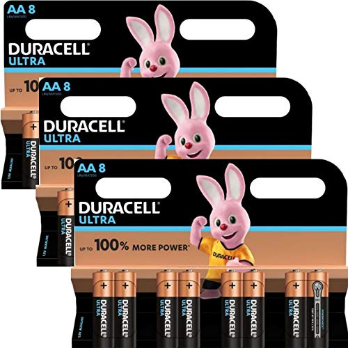 Duracell MX1500 Ultra Power AA Size Batteries--Pack of 24