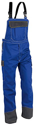 KÜBLER Workwear KÜBLER Safety X Arbeitslatzhose blau, Größe 29, Herren-Arbeitslatzhose aus Mischgewebe, antistatische Arbeitslatzhose