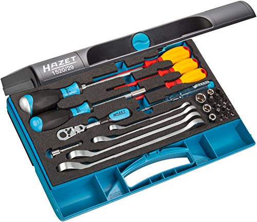 Hazet Sanitär/Heizung (Sechskant massiv 6,3 (1/4 Zoll), Vierkant hohl 6,3 mm (1/4 Zoll)) 1520/29