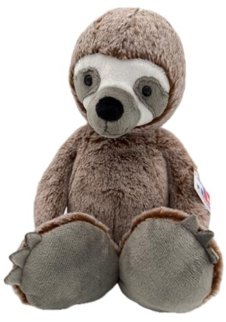 Cornelißen Faultier Kuscheltier H 37 cm Braun Plüschtier Tier Stofftier Kinder Geschenk