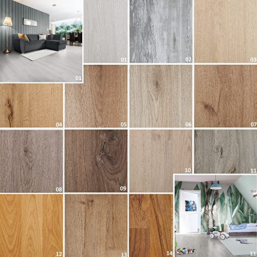 BODENMEISTER BM7500214 - Suelo laminado, color roble 11 SB gris claro