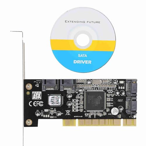 514 PCI SATA Host Controller Expansion Card, Professional Host Adapter Card, 150 4-Channel RAID Card Serial ATA for 98SE/ME/NT4.0/2000/XP