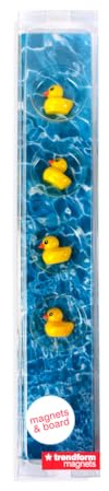 Trendform - Metallband mit 4 Magneten | Story Box Ducky, 30x6 cm