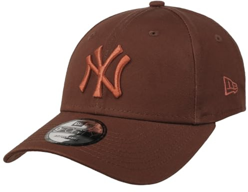 New Era 9Forty Essential Yankees Cap Basecap Baseballcap Curved Brim MLB NY York Herren - Metallschnalle, mit Schirm Frühling-Sommer Herbst-Winter Frühjahr Sommer