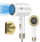EXTRASTAR Asciugacapelli al plasma professionale, asciugatura rapida 2000W, 2 velocità, 1 ugello styling, pulsante aria fredda, temperatura costante senza danneggiare i capelli, basso rumore, bianco