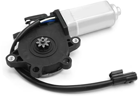 Ollanoos Lève-vitre Moteur électrique CUR100440 Moteur de fenêtre pour avant droit côté conducteur de remplacement pour Land Rover Discovery 2 1998 1999 2000 2001 2002 2003 2004