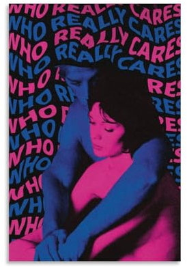 Gufatoo TV Girl Poster Rock Band Vintage Cover Musik Poster für Zimmer Ästhetische Leinwand Wandkunst Schlafzimmer Dekoration 12 * 18 Zoll (30 * 45cm)
