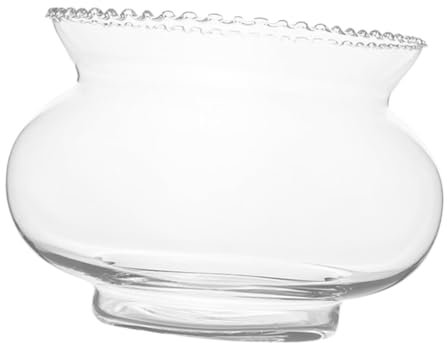 Happyyami Glasfischschale Für Betta Transparentes Aquarium Für Pflanzen Und Dekoration Vielseitige Tischvase Für Zuhause Und Büro Hochwertige Hydroponik-gärtnerei