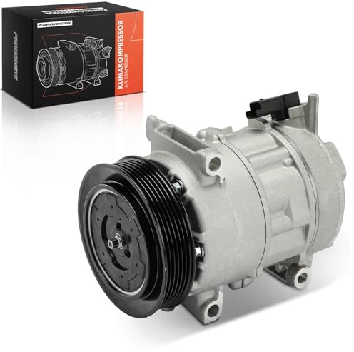 Frankberg Compresor de aire acondicionado con embrague 9659875580 | Compatible con: C4 II NC, DS5 KF, DS5, C4 II Saloon NC, Berlingo Box/MPV B9, C4 I LC, Tipi de socio