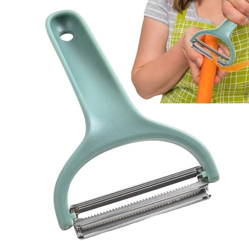 Kohlhacker, Kohlschnitzel Shredder | Anti-Rutschkrümmer-Griff Slicer,Kartoffelschälthacker für Küchenheim Gadgets