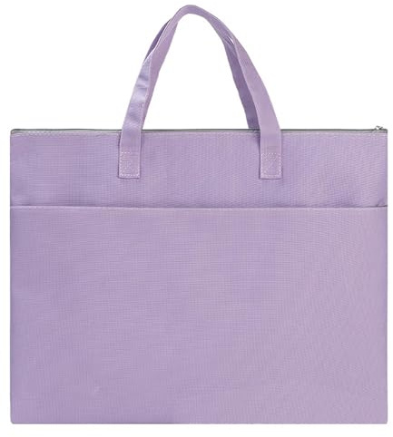 KIXZSAZ Kunsttaschen für Künstler a3 Portfolio Hülle zum Transportieren von Meisterwerken Stoff Kunstordner Tragetasche Kunstportfolio