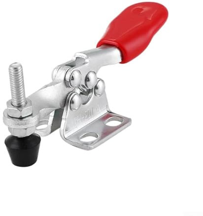 GH201A Lot de 5 outils de serrage horizontaux à dégagement rapide pour travail efficace des métaux et des tâches d'assemblage