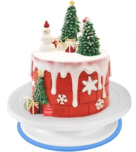ARVINKEY Cake Turntable Stand, 11 Inch Rotating Cake Stand Revolving Cake Stand for Cake, Baking, Pastry ,Cupcake Decorating Supplies