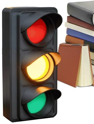 USB Powered Social Signal Traffic Light, LED Desk Light with Red/Yellow/Green Indicators, Status Indicator Lamp Do Not Disturb Sign for Home, Room, Or Shared Space