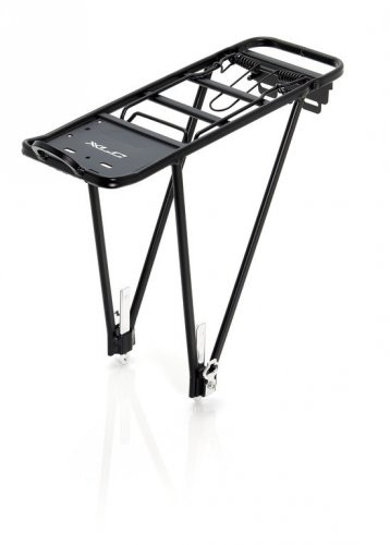 XLC Gepäckträger Hinterrad 26 - 28 Schwarz Aluminium