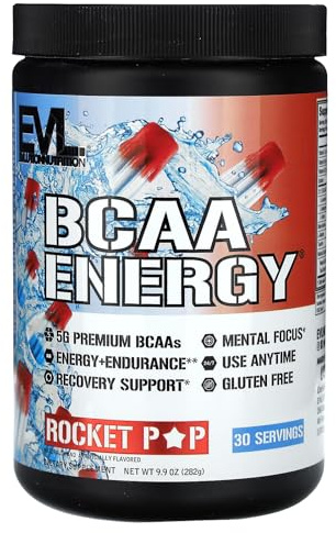 BCAA Energy, Rocket Pop, 9.9 oz (282 g), Evlution Nutrition