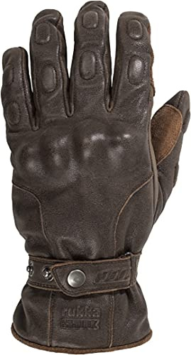 Rukka Elkford Motorradhandschuhe, dunkelbraun, 13
