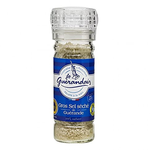 Le Guérandais Gros Sel Séché de Guérande 100% Naturel 75g (lot d