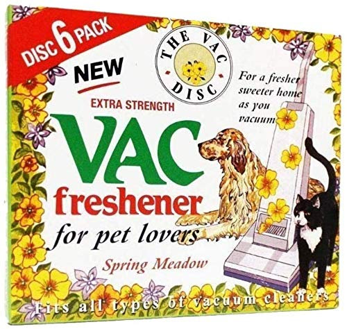 citystores Vacuum Cleaner Freshener Discs for Pet lovers Discs Hoovers 1 pack Spring Meadow