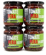 Tomate Pera Con Orégano y Albahaca En AOVE (4 Pack),Origen Andalucía (Costa Tropical), Comprar Conservas, Hechas Con Productos Frescos De La Huerta, Producto de Cooperativa Granada La Palma