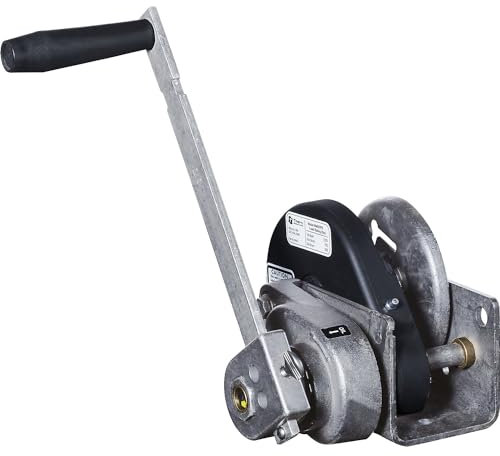 Thern | Handseilwinde mit Stirnradgetriebe | Hublast 450 kg | Stahl | galvanisch verzinkt