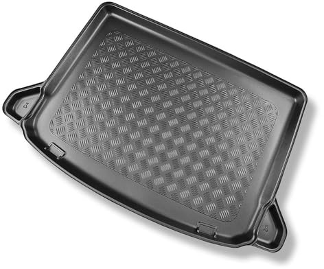Mossa Tapis de Coffre adapté à Mercedes-Benz Classe A W177 250e Plug-in Hybrid Hayon (08.2019- ) - bac de Coffre - Protection de Coffre Voiture - B