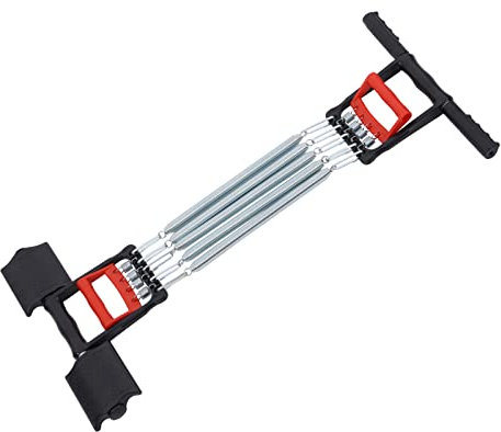Brust-Expander, 3-in-1-Federarm-Brustmuskeltrainer, Pedal-Expander, abnehmbare Federstahlfedern, Fitnessgeräte für Männer und Frauen