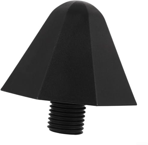 Schirmspitzenabdeckung, Ersatz-Schutzkappe, Sonnenschirm-Zubehör, Kratzschutz, einfache Installation, Schwarz, 9 x 9 x 2 cm