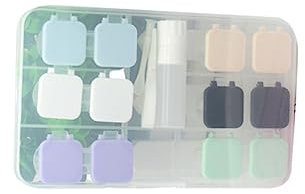 Beavorty Linsenetui Linsenbox Mit Großer Kapazität Linsenbehälter Für Reisen Und Outdoor-aktivitäten Haltbar Und Langlebig