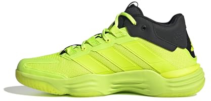 adidas Herren Courtstabil Indoor Performance Shoes Sportliche Schuhe, Lucid Lemon/Lucid Lemon/Core Black, 42 2/3 EU