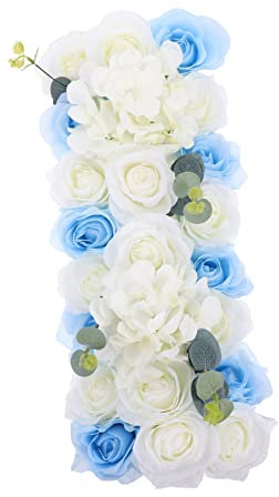 Cabilock Blumenwand-paneel Mit Rosen- Für Hochzeiten Und Feiern Simulierte Seidenblumen Als Wanddekoration Für Romantische Anlässe Und Festliche Atmosphären