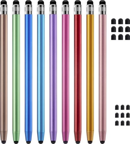 ChaoQ Stylus Pen for Touchscreen, 9pcs High Sensitivity and Precision Stylus Pen for iPad iPhone Android and All Touch Screens
