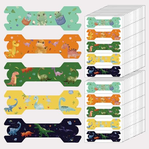 Lot de 60 patchs nasaux dinosaures pour enfants - Pour ronflement - Meilleure respiration - Pour le sport et le sommeil - Anti-ronflement - Bandes nasales