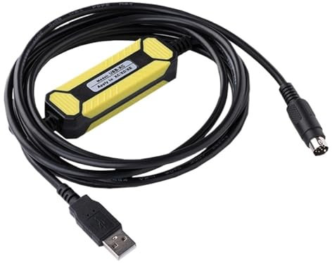 Cable de programación USB-XC for línea de descarga de datos de la serie XC1/XC2/XC3/XC5 XD XE, adaptador USB a RS232(Economic Version)
