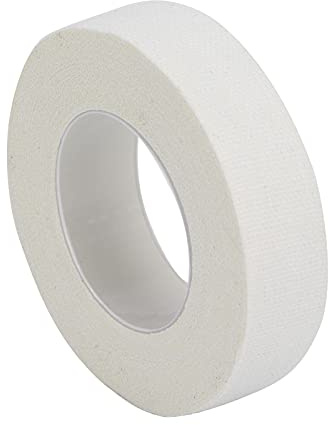 Cryfokt Nastro di Fissaggio in Garza Affidabile 5 M Pratico Nastro Adesivo Morbido Avvolgente per Medicazioni Pesanti, Aghi e Cateteri (Bianco 1,25 cm * 5 m (1 rotolo))