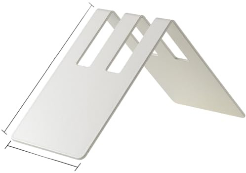Gettimore Support de filtre à café conique en acier inoxydable, grande capacité, design en forme de V pour 100 à 200 papiers, pliable et peu encombrant, compatible avec les filtres coniques, blanc