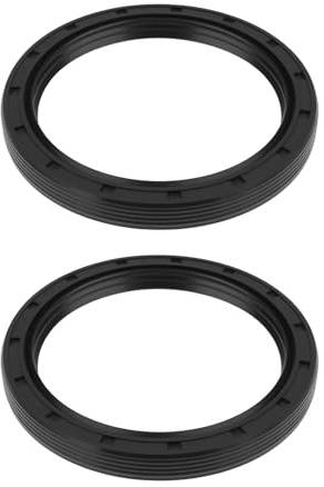 eMagTech Forklift Oil Seal 2X Replace OEM 1544217 5800462-73 60x75x8 mm Compatible with Hyster Compatible with Yale