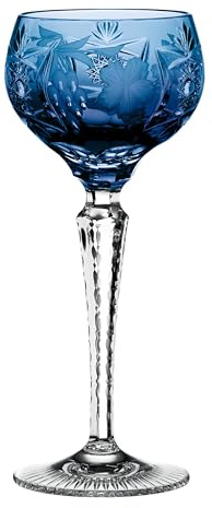 Nachtmann Traube, Weinglas mit Schliffdekoration, Blau, 230 ml, 0035951-0 | Weinglas, Kobaltblau, Kristallglas