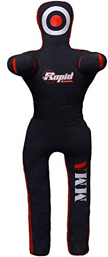 Brazilian Jiu Jitsu MMA Grappling Submission Throwing Dummy for Judo Karate & self Defence Training.- UNFILLED 5 Feet…