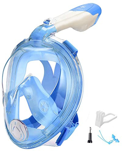 VILISUN Schnorchelmaske Erwachsene inkl. Tragetasche - CO2 Sichere Snorkeling Mask - Tauchermaske - Tauchmasken - Tauchmaske Kinder - Schnorchelset - Taucherbrille Schnorchel