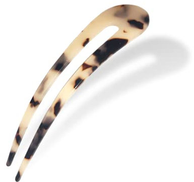 Horquilla en Forma de U, Horquilla Francesa, Palillos para el Cabello de Estilo Francés, Horquillas de Pelo en Forma U, para Mujeres Niñas Accesorio Peinar, 10.3 * 2.6 cm