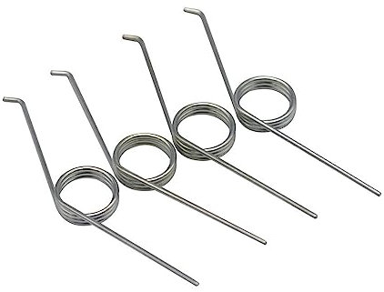 5pcs Adjustable 3 Coils Torsion Spring 0.7mm 135 Degree Torsion Spring, 8 * 0.7 * 25mm, One Size