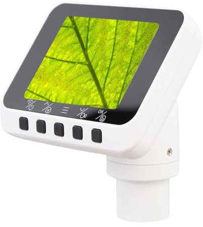 Cryfokt WiFi Electronic Eyepie, 2,8 -Zoll -Bildschirm 1080p HD 1000x 2 MP Kamera Tragbares WiFi -Okular Zum Wandeln von Vogelbeobachtungen, Teleskop, Mikroskop, Astrophotographie,