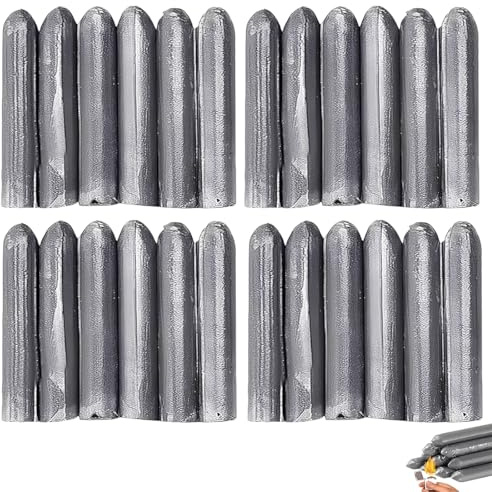 XPEX 20 Pièces Baguette de Soudure Multifonctionnel Basse Température,Baguette de Soudage Facile à Fondre,Acier Inoxydable Artefact de Soudage,Convient pour la Réparation de Chaudière
